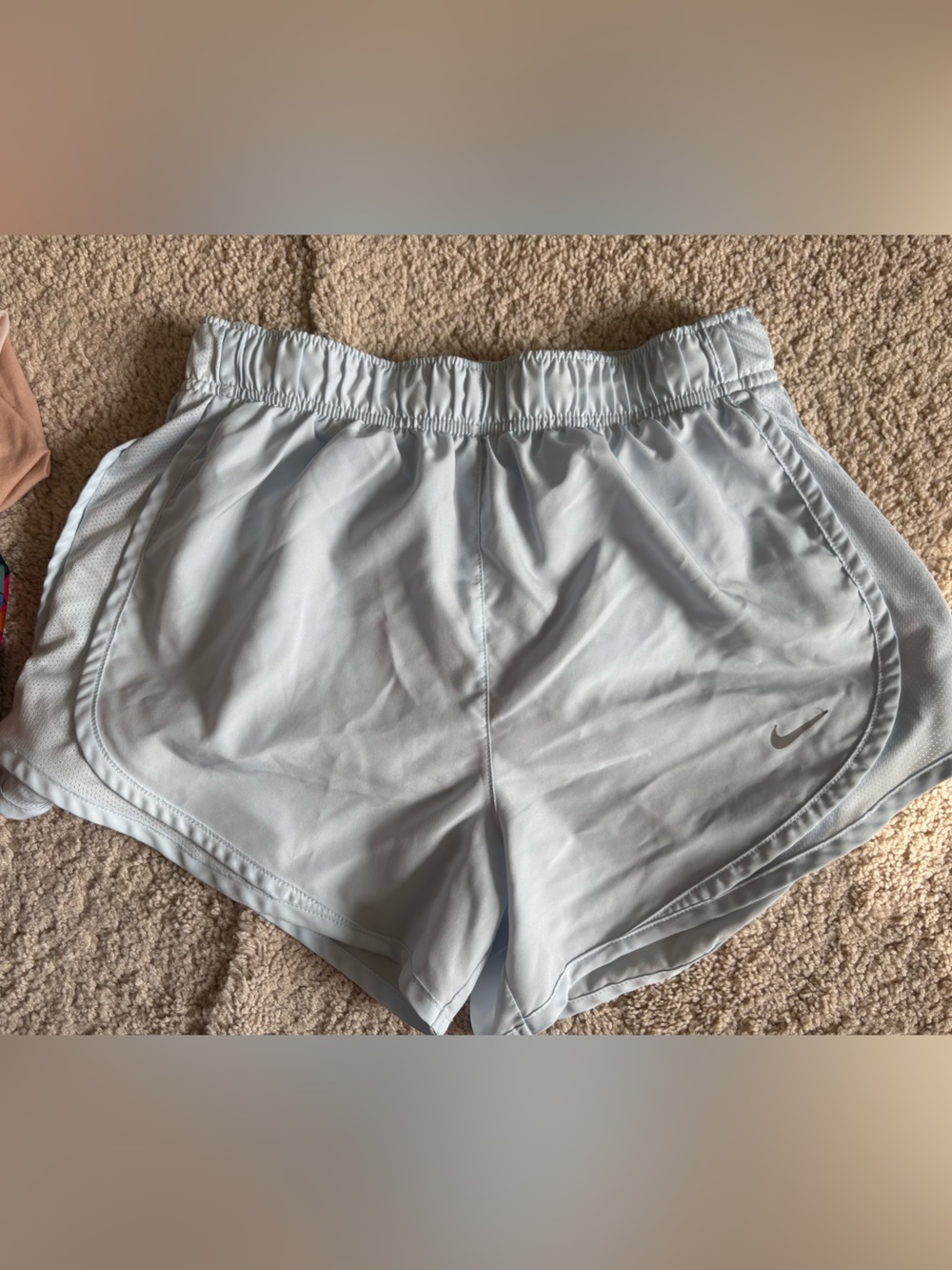 Nike Dri Fit Tempo Baby Blue Shorts